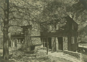 Jessie and Ruth Oser House, Elkins Park (1940-42). Louis I. Kahn Collection, university of Pennsylvania and Pennsylvania Historical and Museum Commission/ photo by Gottscho-Schleisner