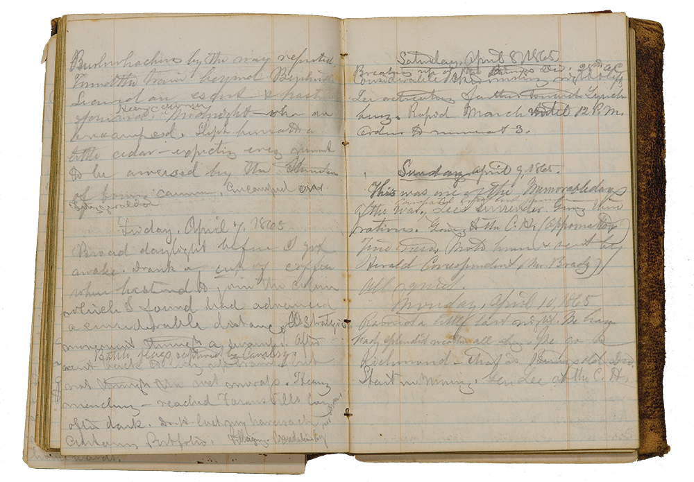 William Egle's military diary is preserved in the Pennsylvania State Archives.