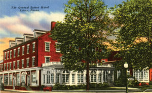 The General Sutter Hotel, Lititz, Penna. 