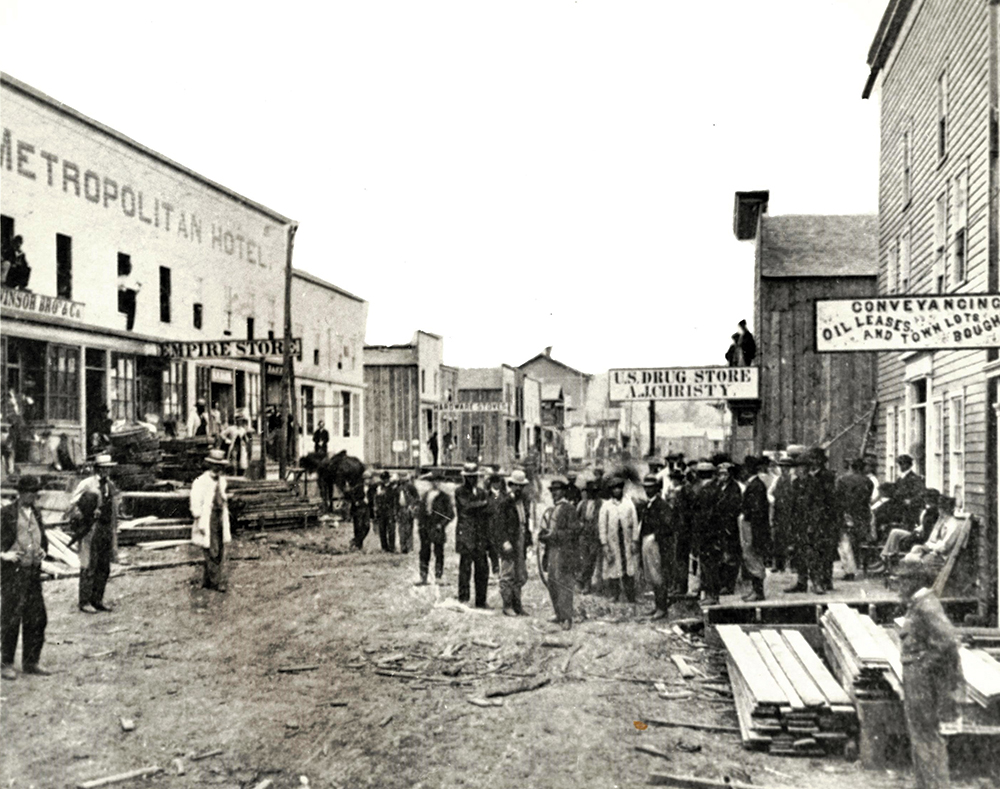 Holmden Street, 1865. Drake Well Museum