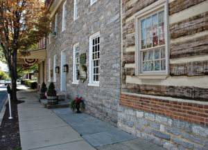 First Moravian Store on East Main Street, Lititz Historic District, Lancaster County. Venture Lititz/Photo by Ron Reedy