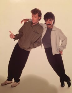 In the 1980s Hall & Oates were at the top of the pop charts. Courtesy of John Oates 