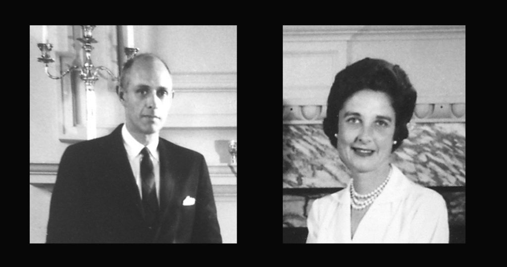 Sam Chew V, the last owner-occupant of Cliveden, and his wife Babbie. Courtesy Sam Chew Jr.