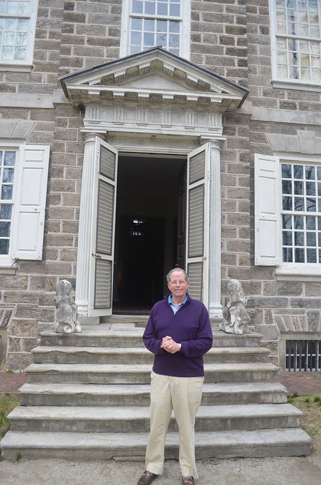 Sam Chew Jr. is the only living family member to have resided at Cliveden. Photo by John Boyd Henderson