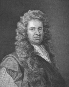 Samuel Pepys in an engraving that appeared in early published editions of the diary.