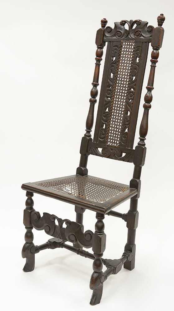 Side chair owned by William Penn. PHMC/Photo by Don Giles
