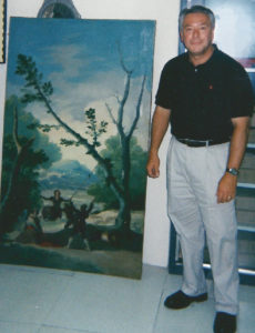 On his first international undercover case in 2001, Wittman traveled to Madrid to solve Spain’s greatest art crime — the theft of 18 paintings worth more than $50 million. Francisco Goya’s 1779 painting The Swing was stolen from the home of the country’s wealthiest woman, Esther Koplowitz, and was recovered by Wittman the following year.