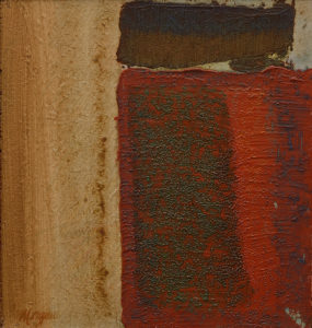 Richard E. Morgan (b. 1932), Hymn for Tomorrow, c. 1969, acrylic on canvas, 1970 Purchase Award. State Museum