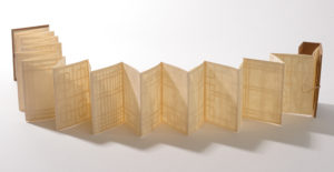 Sun Young Kang (b. 1977), Memories Unfolded, 2011, hand-cut and hand-bound book, 2011 Purchase Award. The State Museum of Pennsylvania