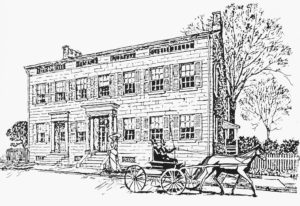The LeMoyne House in Washington, built in 1812 by LeMoyne’s father, John Julius. Washington County Historical Society
