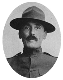 2nd Lt. Samuel Crouse, 1st Platoon commander. From The Twenty-Eighth Division in the World War, Vol. 1 (28th Division Publishing, 1923)