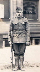 Alvey Martz, a corporal who was one of Company C’s surviving heroes, is pictured here following his promotion to sergeant in 1919. Somerset Historical Center/Truxal Collection