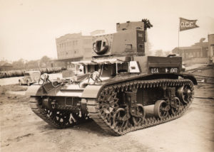 M2A4, the first tanks built at the Berwick ACF plant.
