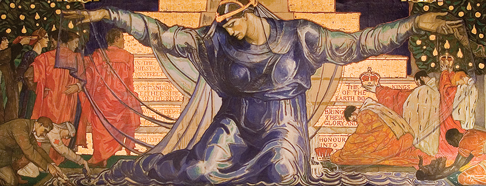 International Understanding and Unity mural, Senate Chamber.