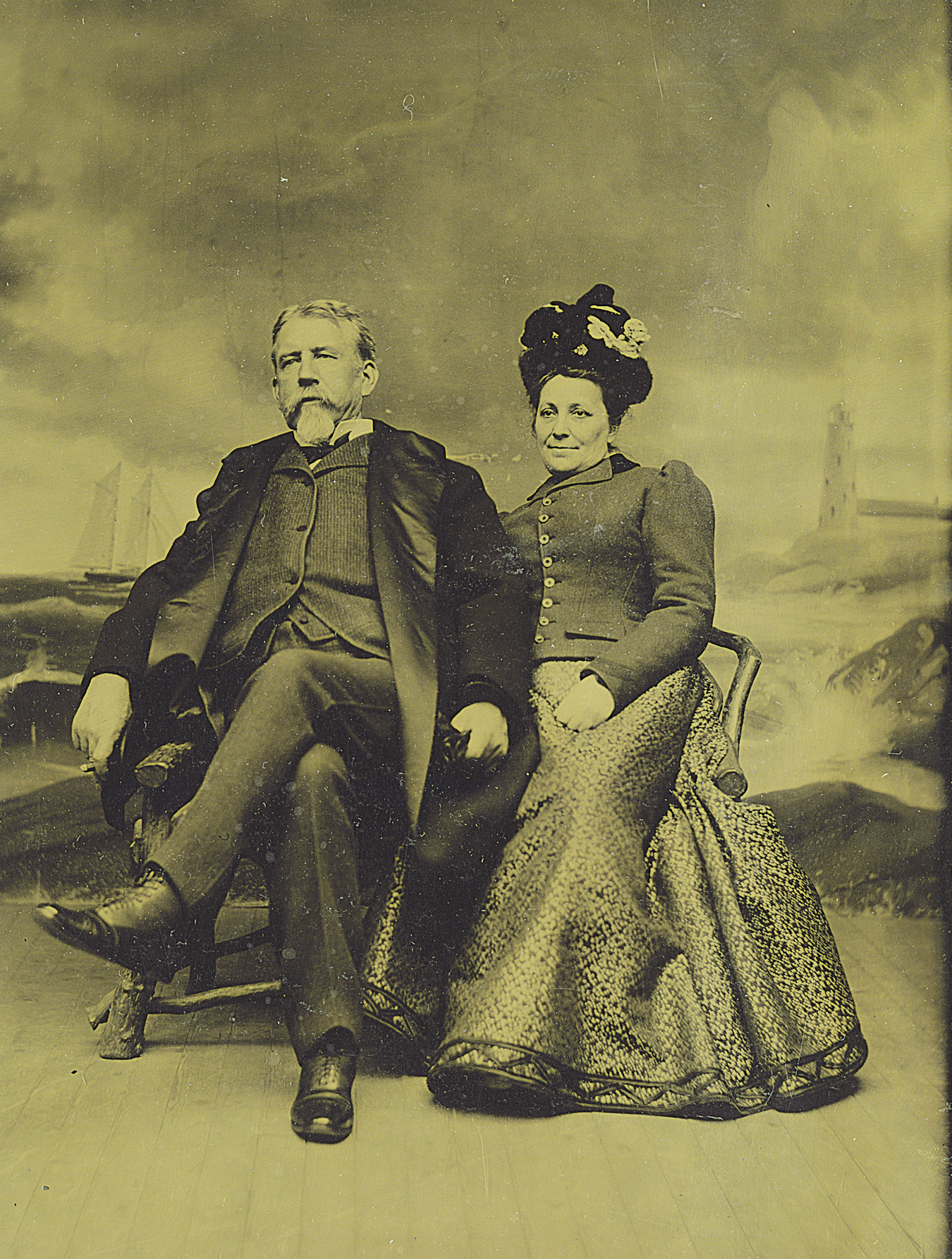 Hastings married Jane Armstrong Rankin, daughter of James H. Rankin, a prominent member of the Centre County Bar. The couple, was photographed circa 1900, not long after the governor left office. Pennsylvania State Archives / MG-145