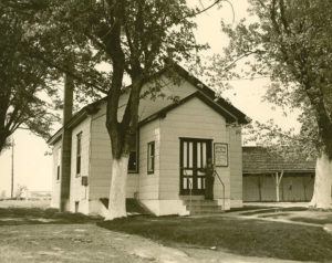 Ruth’s parents, Samuel and Louisa, were instrumental in building both the congregation and the structure of the small wood-frame Church of Christ in Ercildoun, Chester County, still extant today. This photo was taken around 1950. Courtesy Gwendolyn Ruth Dickinson