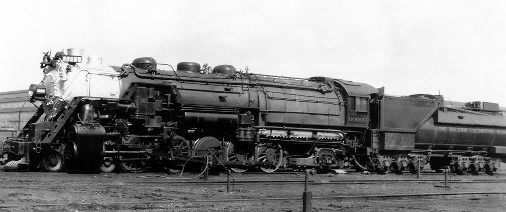 Beginning in 1926, Baldwin No. 60000, a 4-10-2-type freight engine, embarked on a year-long national demonstration tour over seven major American railroads, but attracted no takers. It was donated to the Franklin Institute in Philadelphia, where it remains on display. Collection of Dan Cupper