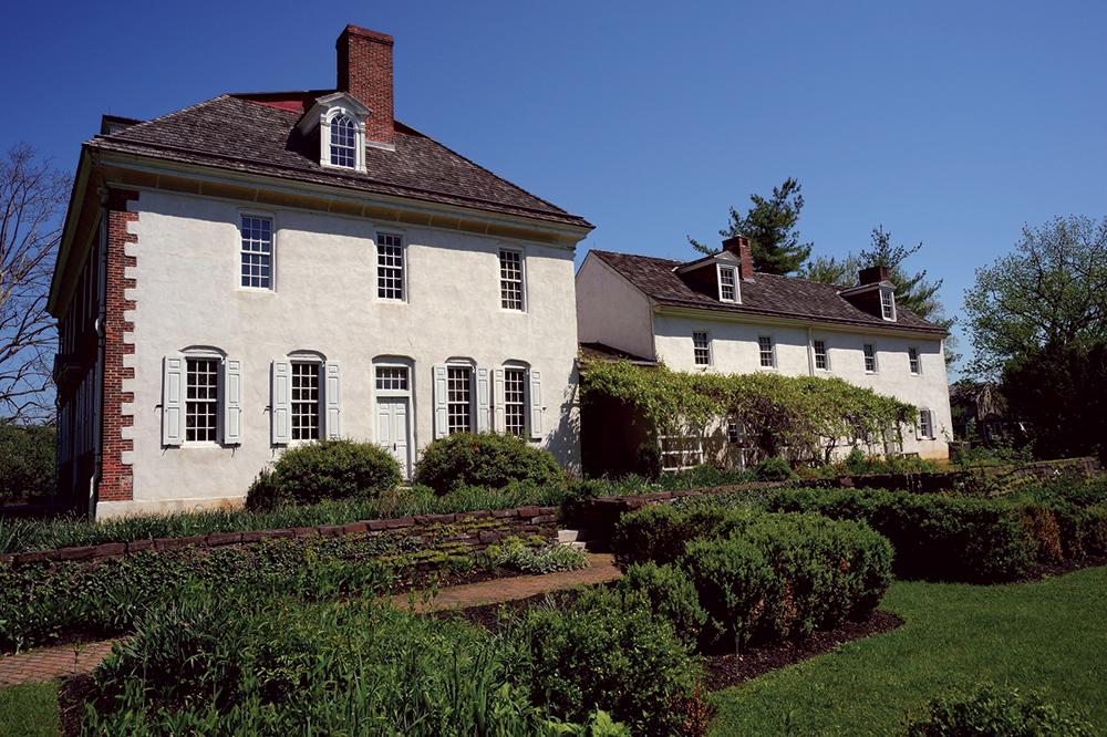 Built in Montgomery County in the 1740s for Quaker entrepreneur Samuel Morris and originally known as the Whitemarsh Estate, the Georgian mansion Hope Lodge passed through a series of owners until it was transferred to the Commonwealth of Pennsylvania in 1957. Hope Lodge, PHMC