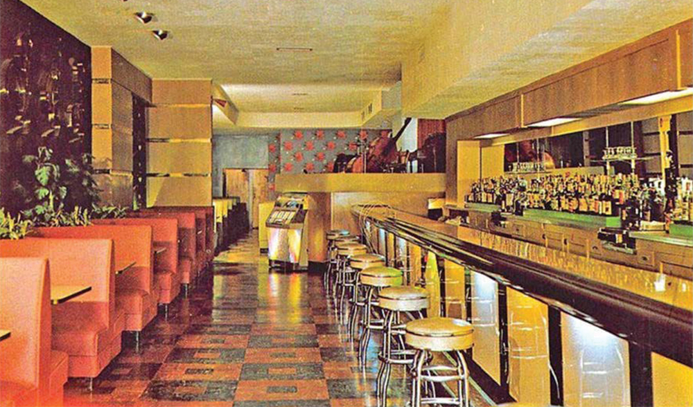 Postcard view of Crawford Grill No. 2, 1953.