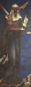 Injustice, St. Nicholas Croatian Catholic Church, 1941. Society to Preserve the Millvale Murals of Maxo Vanka / Pawsburgh Photography
