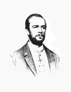 James Stewart Robinson enlisted as a private in the 7th Pennsylvania Reserves and rose to the rank of first lieutenant. From Henry C. Bradsby, The History of Luzerne County, Vol. 1 (S.B. Nelson, 1893)