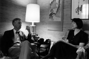 Fred Rogers, host of the long-running children’s program Mister Rogers’ Neighborhood, spoke with Pennsylvania Heritage editorial assistant Carrie L. Curtis for an interview that appeared in the Summer 1997 edition. Pennsylvania Heritage file photo