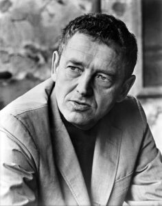 This photograph of Andrew Wyeth, circa 1960, by Robert Walker, captures the Pennsylvania artist as he appeared around the time that he painted the president’s portrait. Archives of the Andrew & Betsy Wyeth Study Center