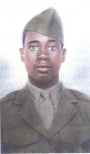 Thomas Mosley of Steelton enlisted in the U.S. Marine Corps in November 1943. Eugene S. Mosley Collection