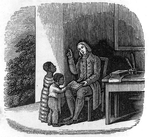 Anthony Benezet abandoned business pursuits to teach. In his will, he left instructions on how best to continue his work and asked his wife to leave, upon her demise, their residence to the African School, which he had founded in 1780. Courtesy of the author
