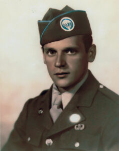 Michael Chwastiak served with the 101st Airborne Division and was among those who relieved the embattled 28th Division during the Battle of the Bulge. Pennsylvania Military Museum, PHMC