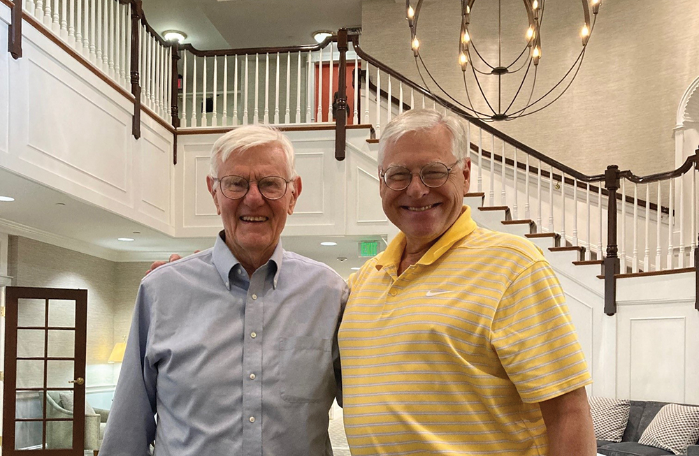 Pulitzer Prize–winning historian Gordon S. Wood met with author William C. Kashatus in Providence, Rhode Island, to discuss Pennsylvania and the American Revolution for this article. Courtesy William C. Kashatus