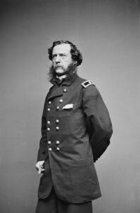 Samuel W. Crawford in a studio portrait taken during the Civil War. Library of Congress Prints and Photographs Division
