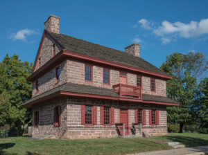 The Muhlenberg House, built circa 1750–55. Historic Trappe / Photo, Gavin Ashworth