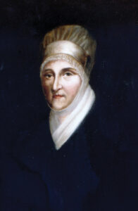 Deborah Norris Logan, a granddaughter of Isaac Norris, knew Susanna Wright in her later years. The younger woman commented on “the vivacity and spirit of [Susanna’s] conversation.” This oil-on-canvas portrait is a copy after Charles Willson Peale. Courtesy of The National Society of The Colonial Dames of America in the Commonwealth of Pennsylvania
