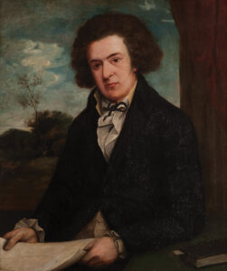 Lancaster native Benjamin Smith Barton is considered America’s first professional natural history scientist. His fieldwork, which inspired Fragments of the Natural History of Pennsylvania, supported and expanded upon his mentor William Bartram’s bird migration beliefs. American Philosophical Society Library / Portrait by Samuel Jennings