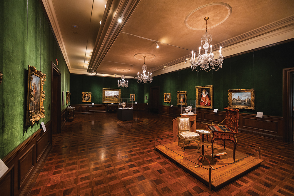 Helen Clay Frick opened the Frick Art Museum in 1970 to exhibit her collection of fine and decorative arts. Photo, Seth Culp-Ressler, The Frick Pittsburgh