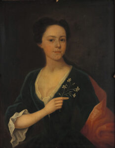 One of the first women to be published in the American colonies, Annis Boudinot Stockton was a member of Elizabeth Graeme’s literary circle. In 1787 Elizabeth compiled a commonplace book for Stockton that contained transcriptions of letters, commentary, and poems by Elizabeth, Henry Hugh Fergusson, her niece Anna Young Smith, and Francis Hopkinson. Princeton University Art Museum (Gift of Mr. and Mrs. Landon K. Thorne, for the Boudinot Collection)