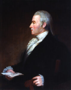 Irish-born Philadelphia politician George Bryan introduced the legislation that would eventually morph into the Gradual Abolition Act of 1780. Courtesy of the Pennsylvania Capitol Preservation Committee